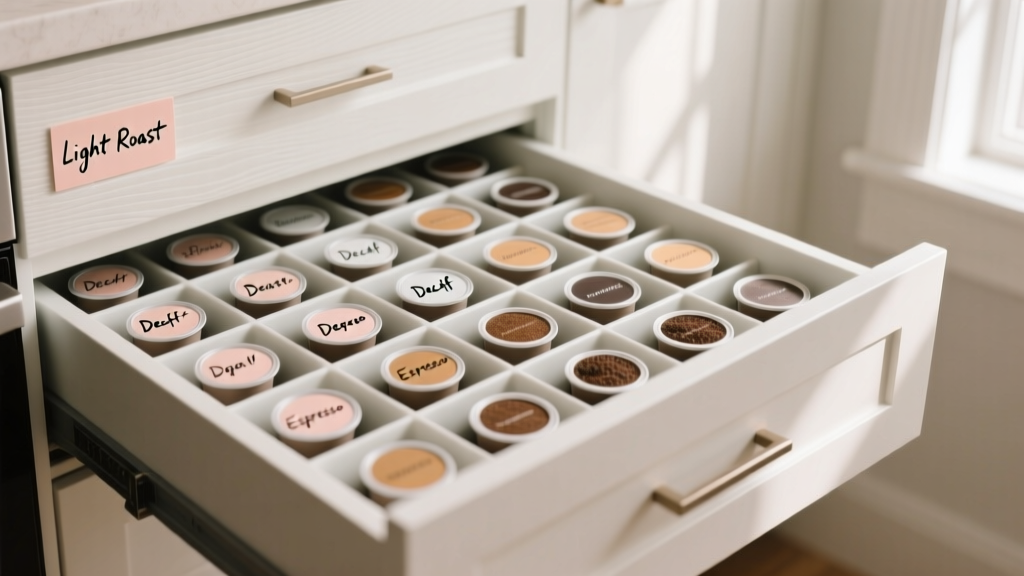 How to Organize a Single-Cup Coffee Pod Drawer in Under 1...