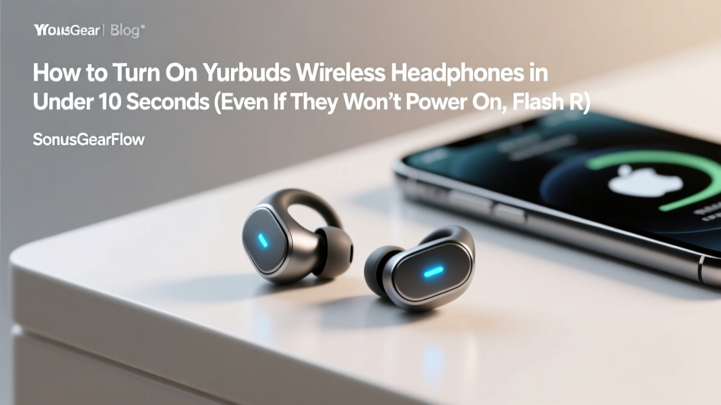 How to Turn On Yurbuds Wireless Headphones (2026)