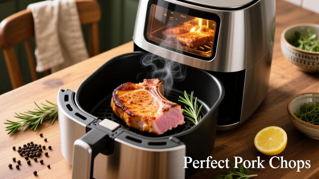 Perfect Pork Chops in a Big Boss Air Fryer