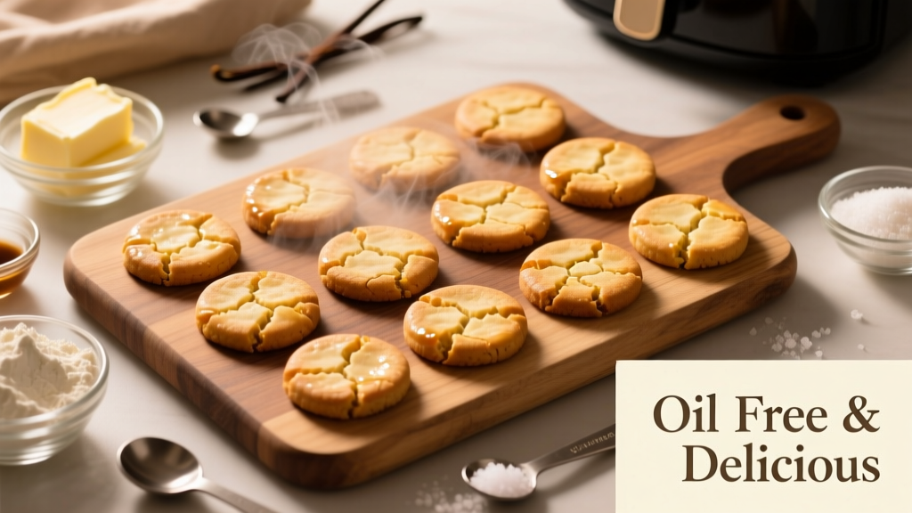 Air Fryer Shortbread: Crispy, Buttery & Oil-Free