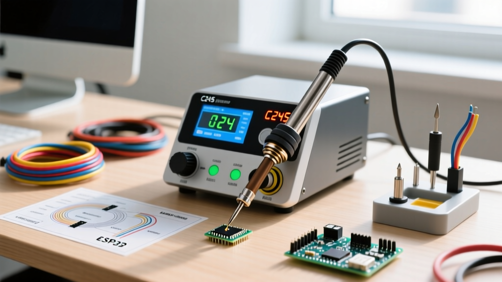 C245 Soldering Station Setup and Calibration Tutorial for SMD