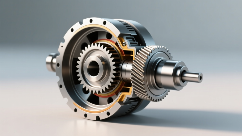 Cutaway diagram of a Dodge Charger 8.75 inch rear differential showing the ring gear and pinion gear alignment