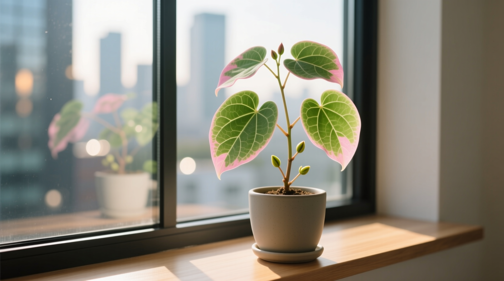 hypoestes phyllostachya houseplant