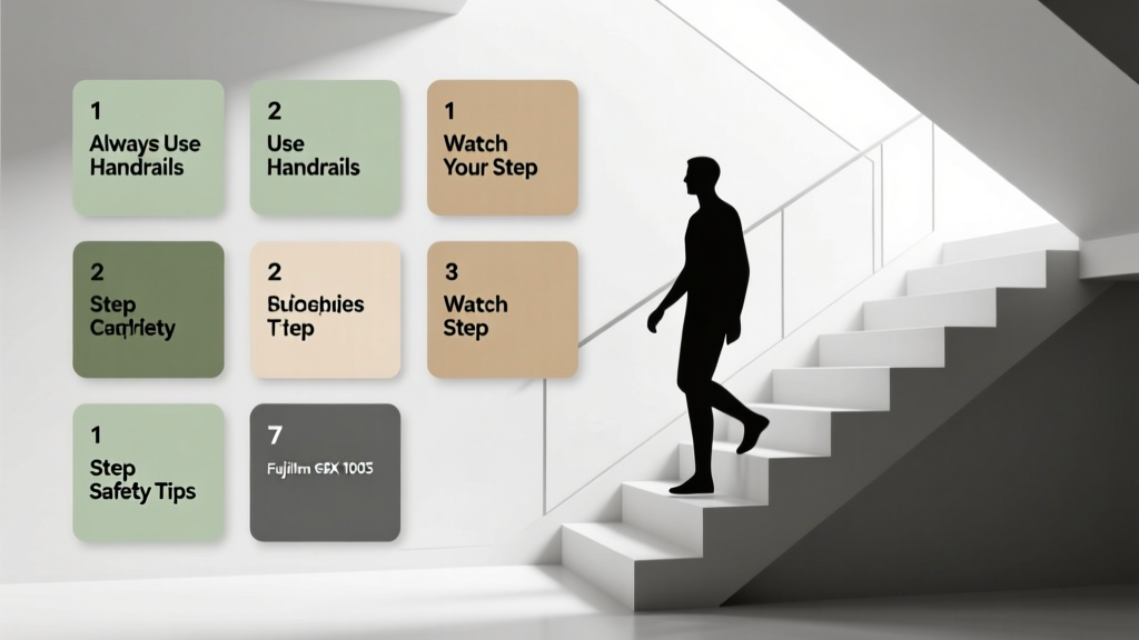 Step Safety Tips: Practical, Evidence-Based Strategies to Prevent Falls on Stairs and Step Ladders