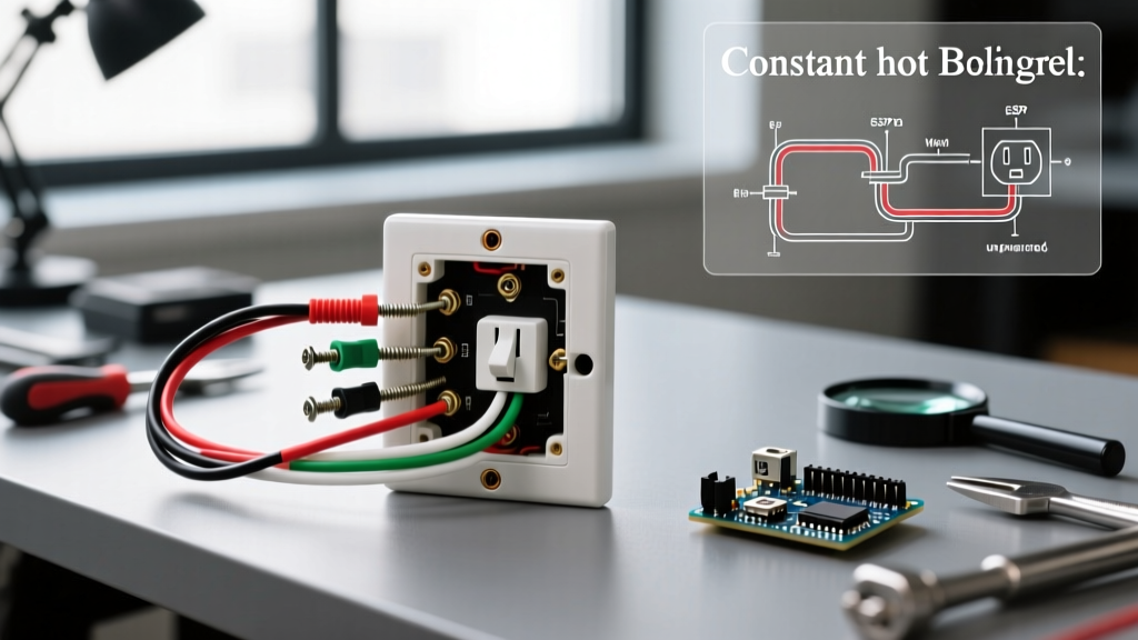How to Wire a Constant Hot Electrical Outlet: Beginner Tutorial