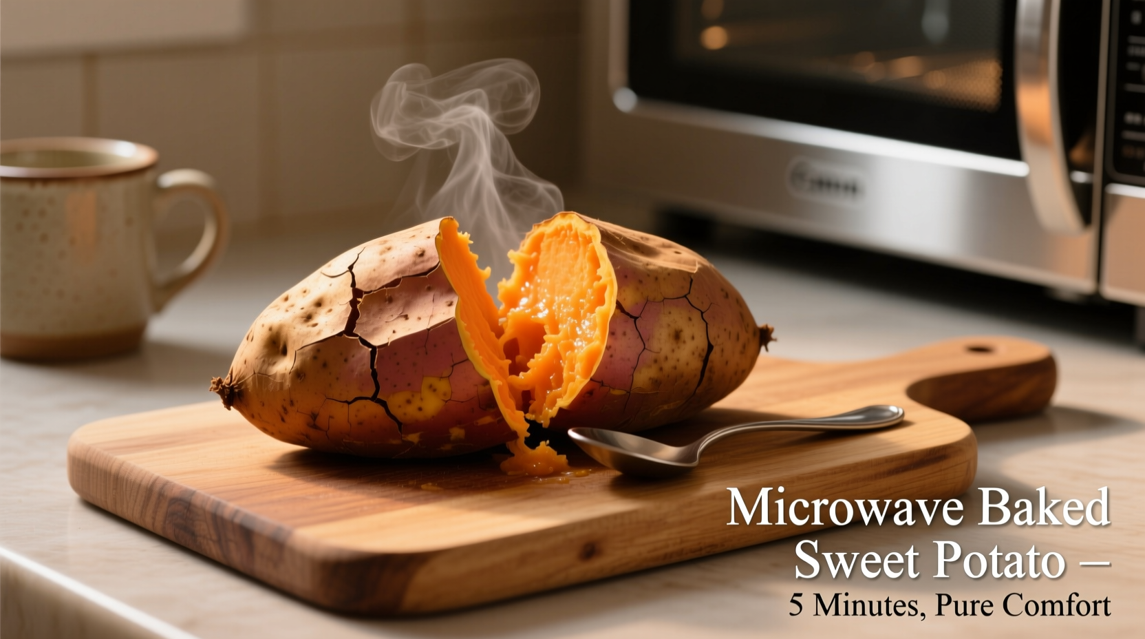 Microwave Baked Sweet Potato: 5-Minute Perfect Method