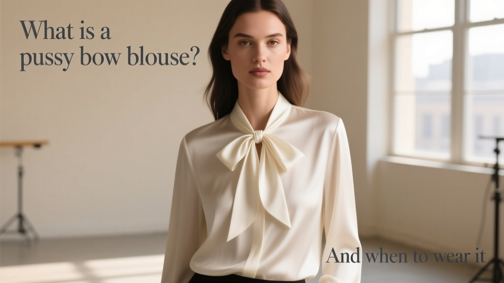 Pussy Bow Blouse Guide: Style, Fit & When to Wear It