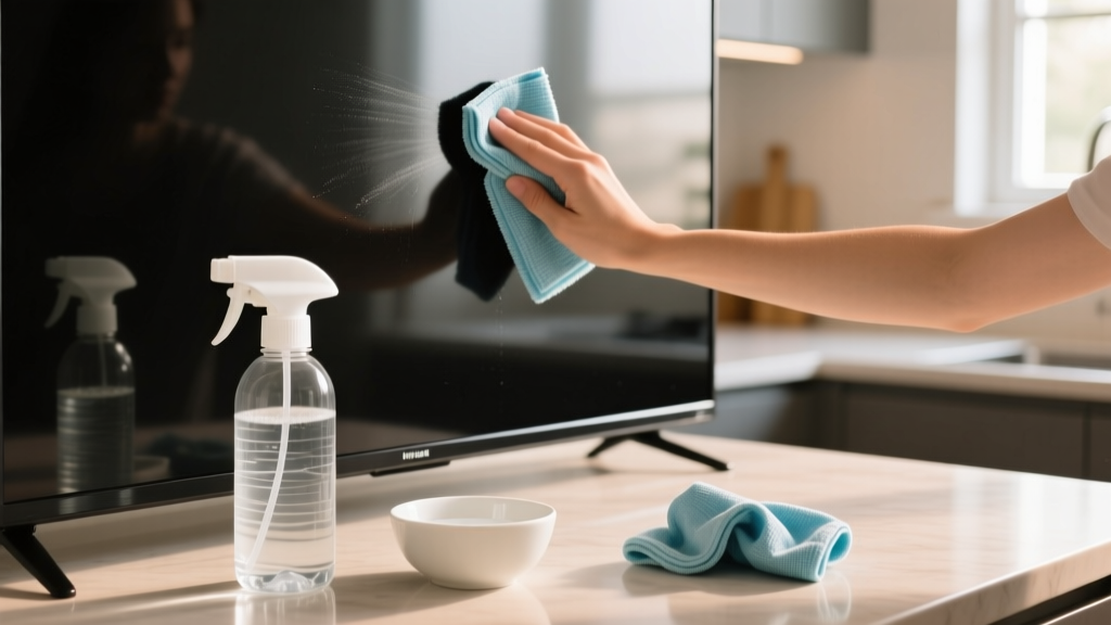 Best Tested Way: How to Clean TV Screen Without Bleach