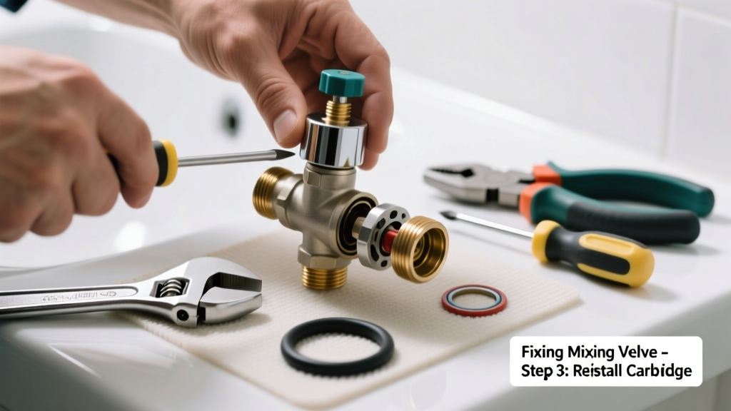 Fixing a Bathroom Mixing Valve That Won’t Mix Properly
