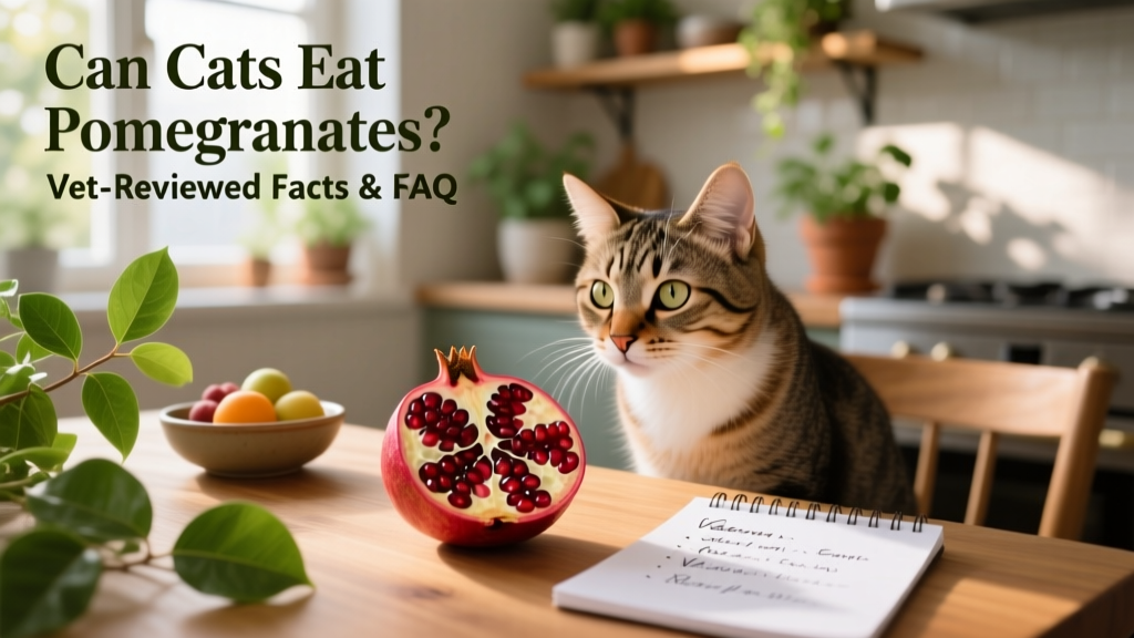 Can Cats Eat Pomegranates? Vet-Reviewed Facts & FAQ