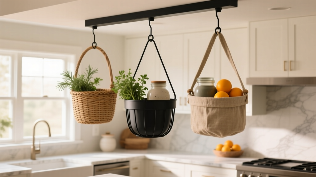 Best Kitchen Hanging Baskets for Style & Storage