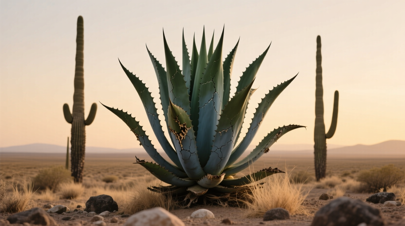 large agaves