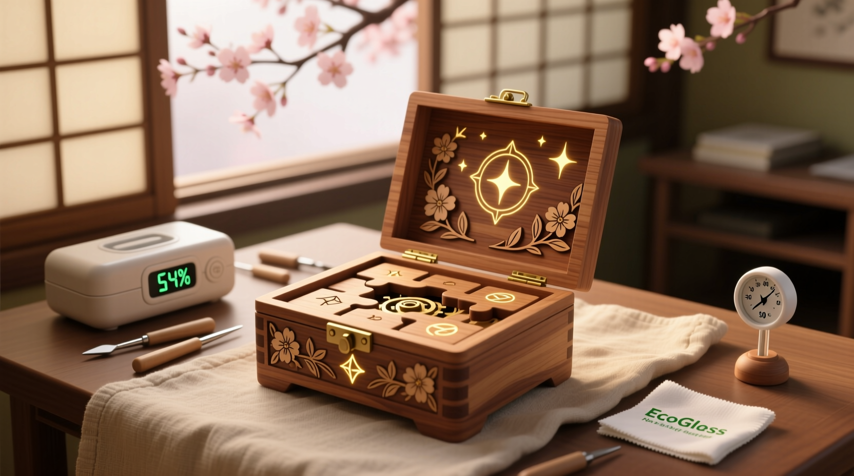 eco friendly cleaning tips for wooden puzzle boxes