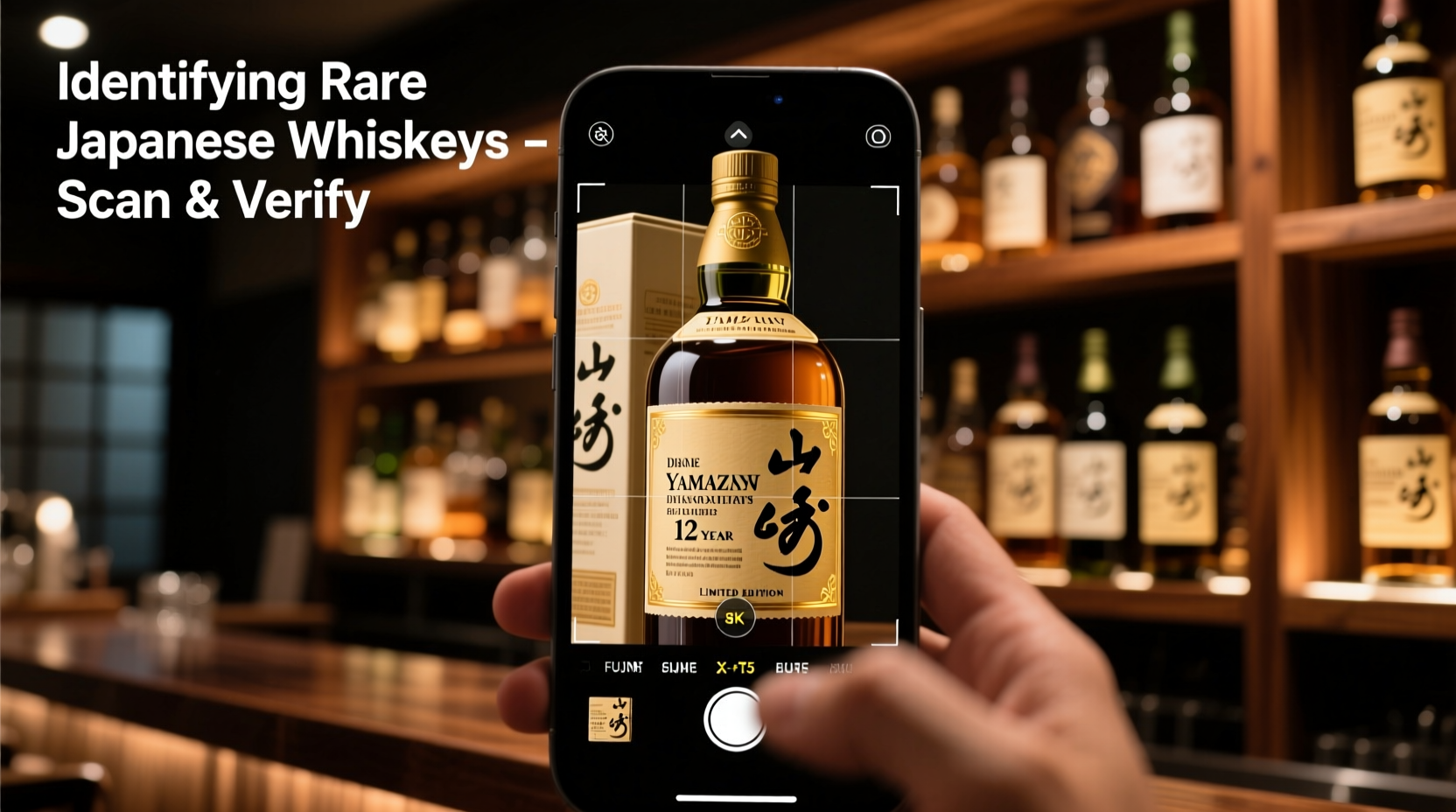 How To Use Your Smartphone To Identify Rare Japanese Whiskeys By Label Scan
