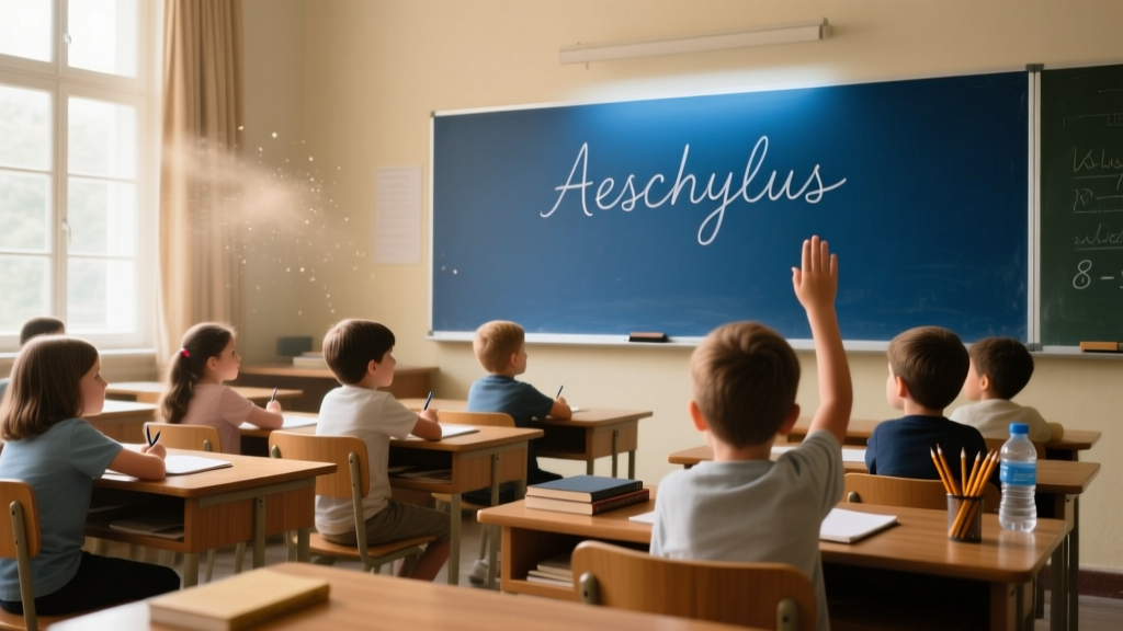 Aeschylus: The Father of Tragedy and His Enduring Legacy in Education and Child Development