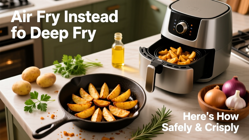 Air Fry Instead of Deep Fry? Yes — Safely & Crisply