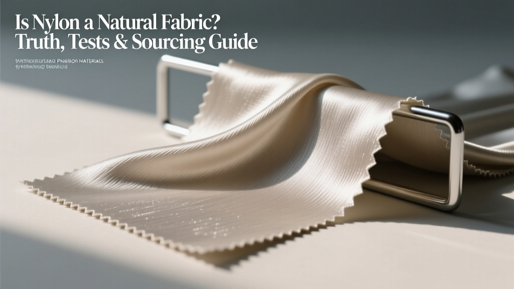 Is Nylon a Natural Fabric? Truth, Tests & Sourcing Guide