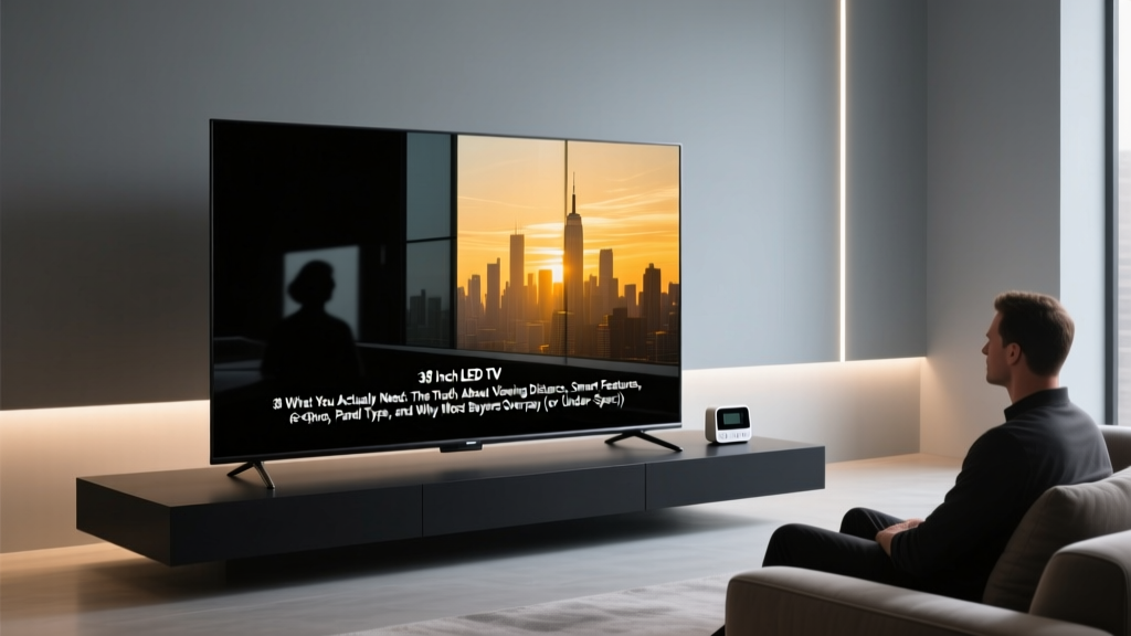38 Inch LED TV What You Actually Need: The Truth About Viewing Distance, Smart Features, Panel Type, and Why Most Buyers Overpay (or Under-Spec)