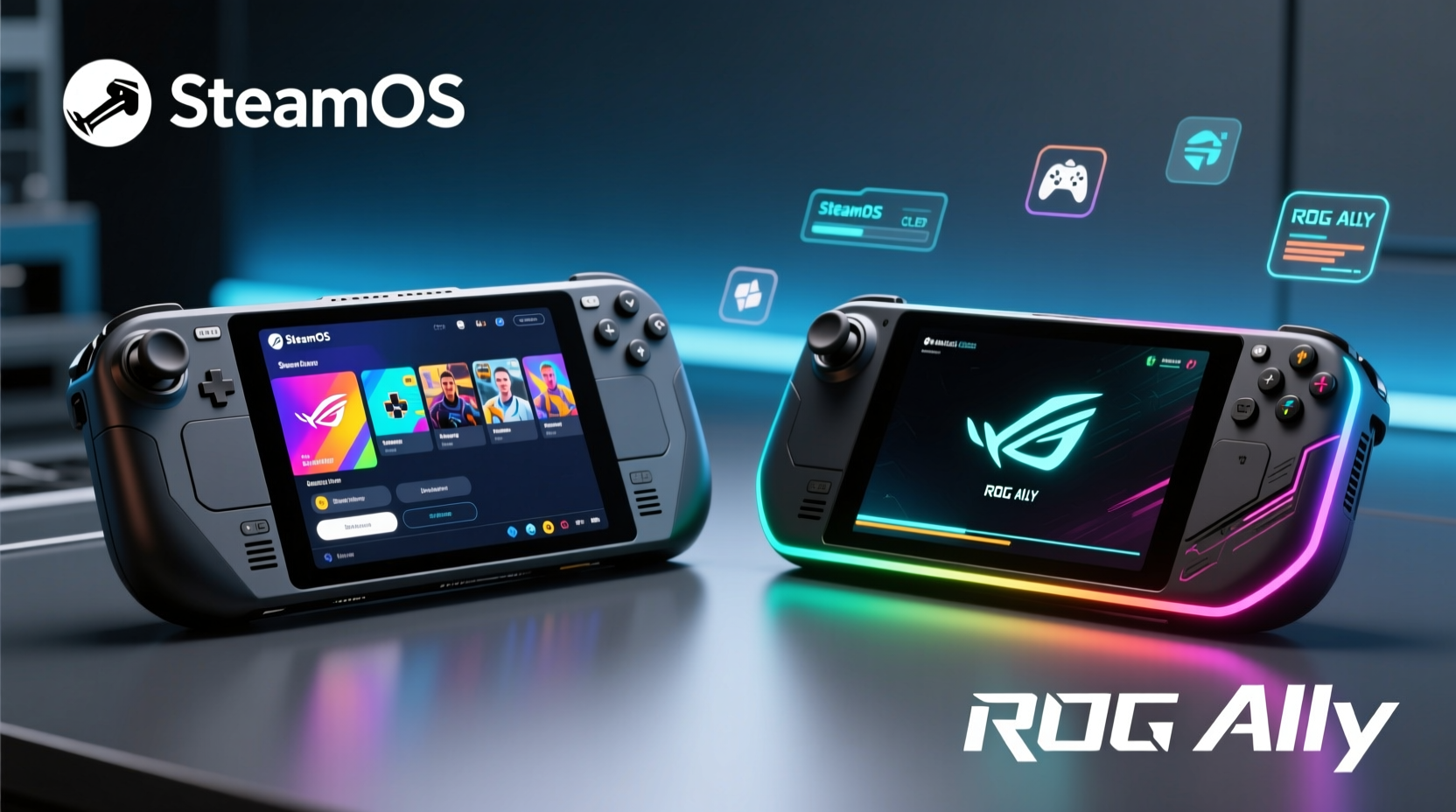 steam deck oled vs rog ally is the steam os ecosystem worth the lower specs