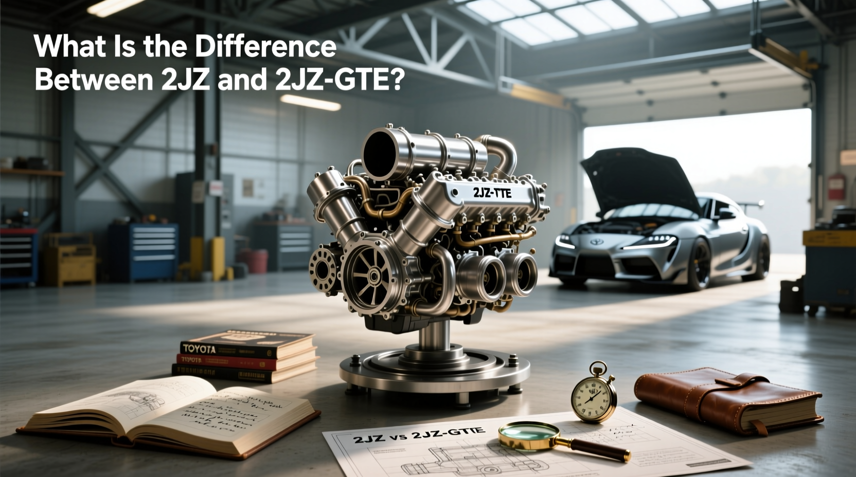 How to Choose Toyota 2JZ-GTE Engine, What Is the Difference Between 2JZ and 2JZ-GTE?