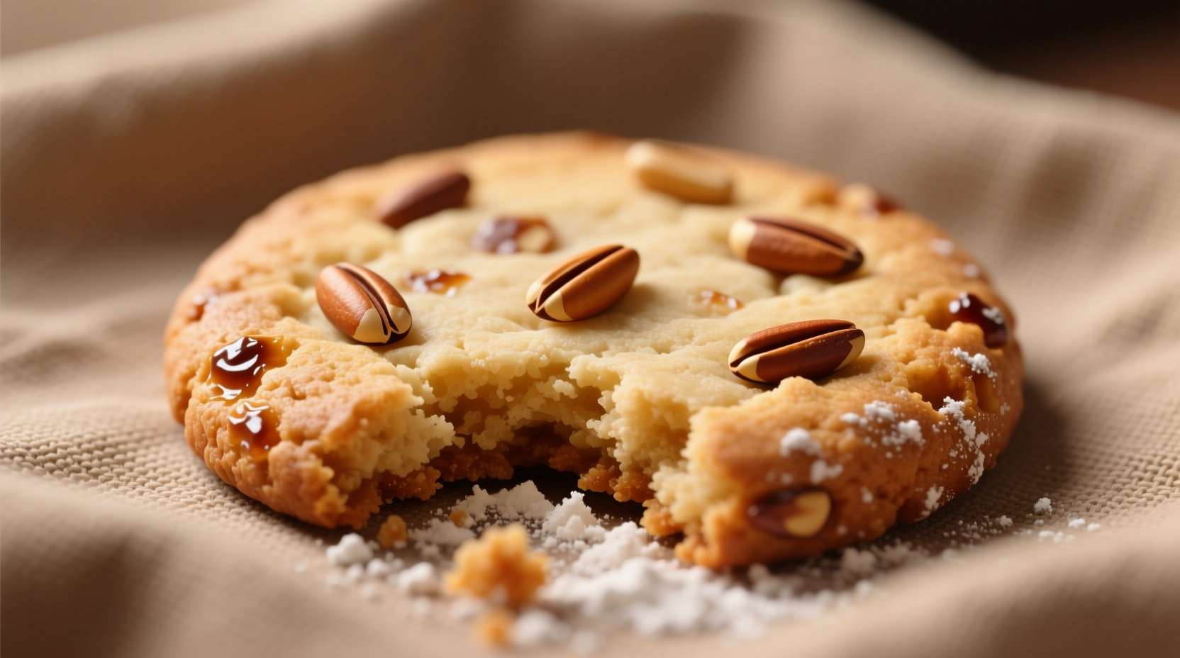pine nut drops cookie base