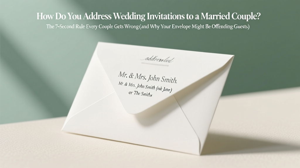 How to Address Wedding Invitations to Married Couples