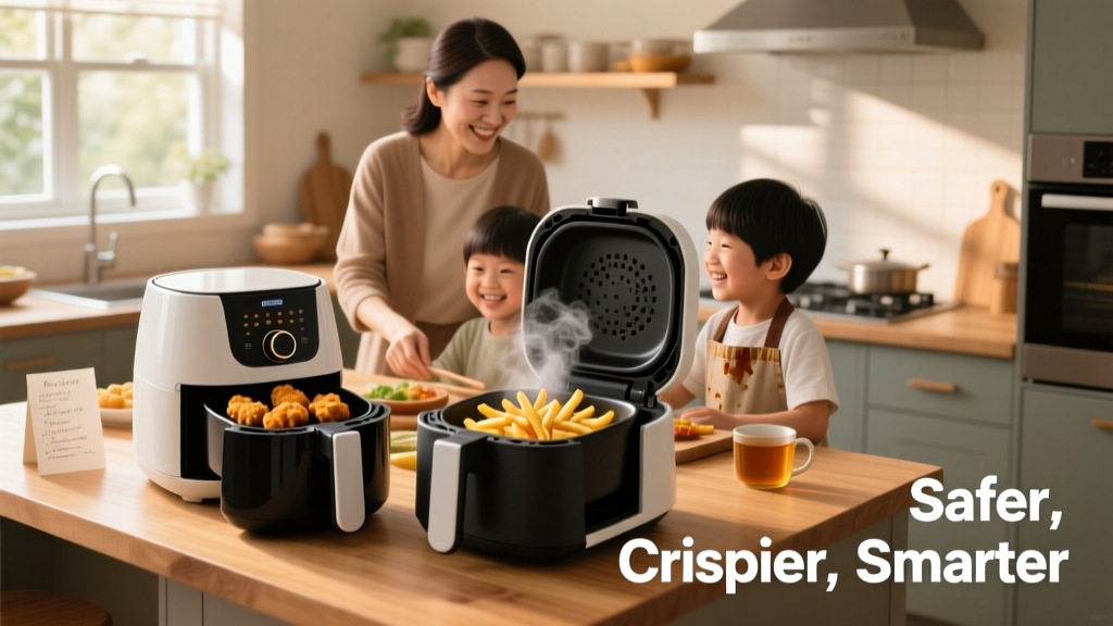 Air Fryer vs Deep Fryer: Healthier, Crispier, Safer