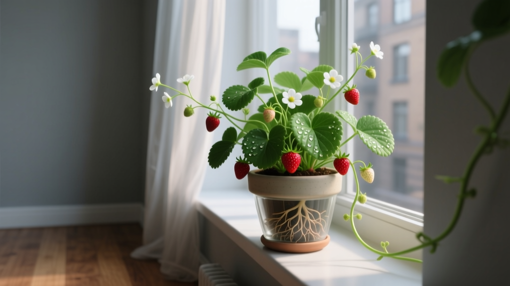 Propagate Strawberry Runners in Low Light (2026)