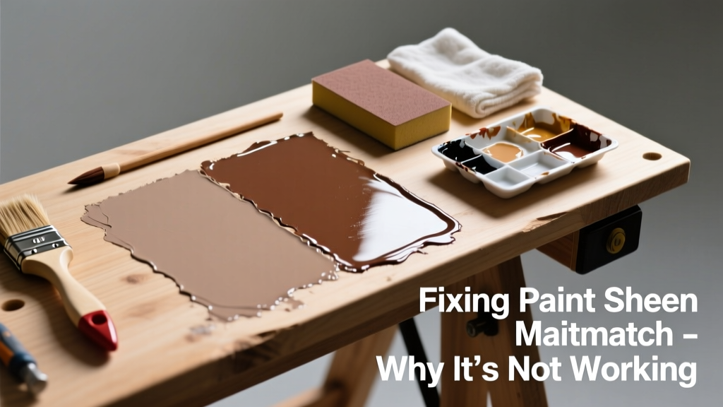 Fixing Paint Sheen Mismatch: Why It’s Not Working