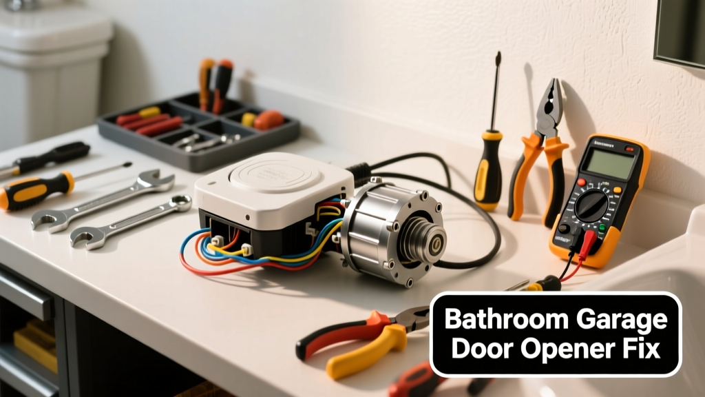 Garage Door Opener Not Working in Bathroom Fix