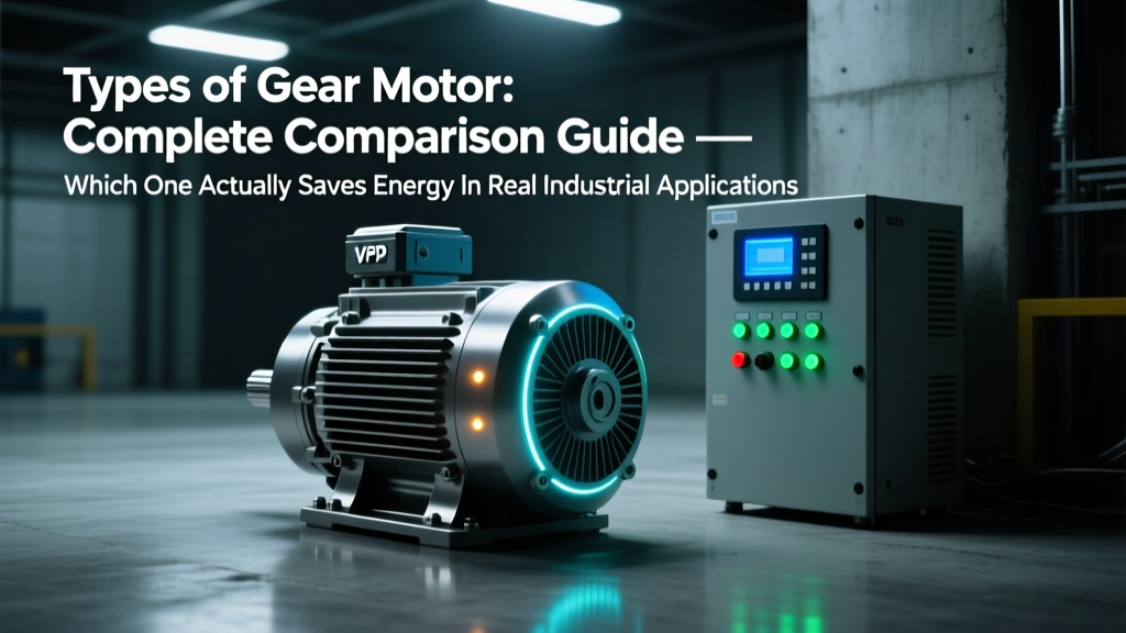 Gear Motor Types: Which Saves Most Energy?