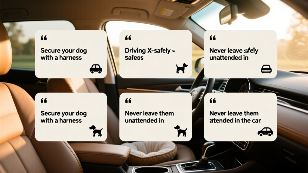 6 safety tips for driving safely with dogs