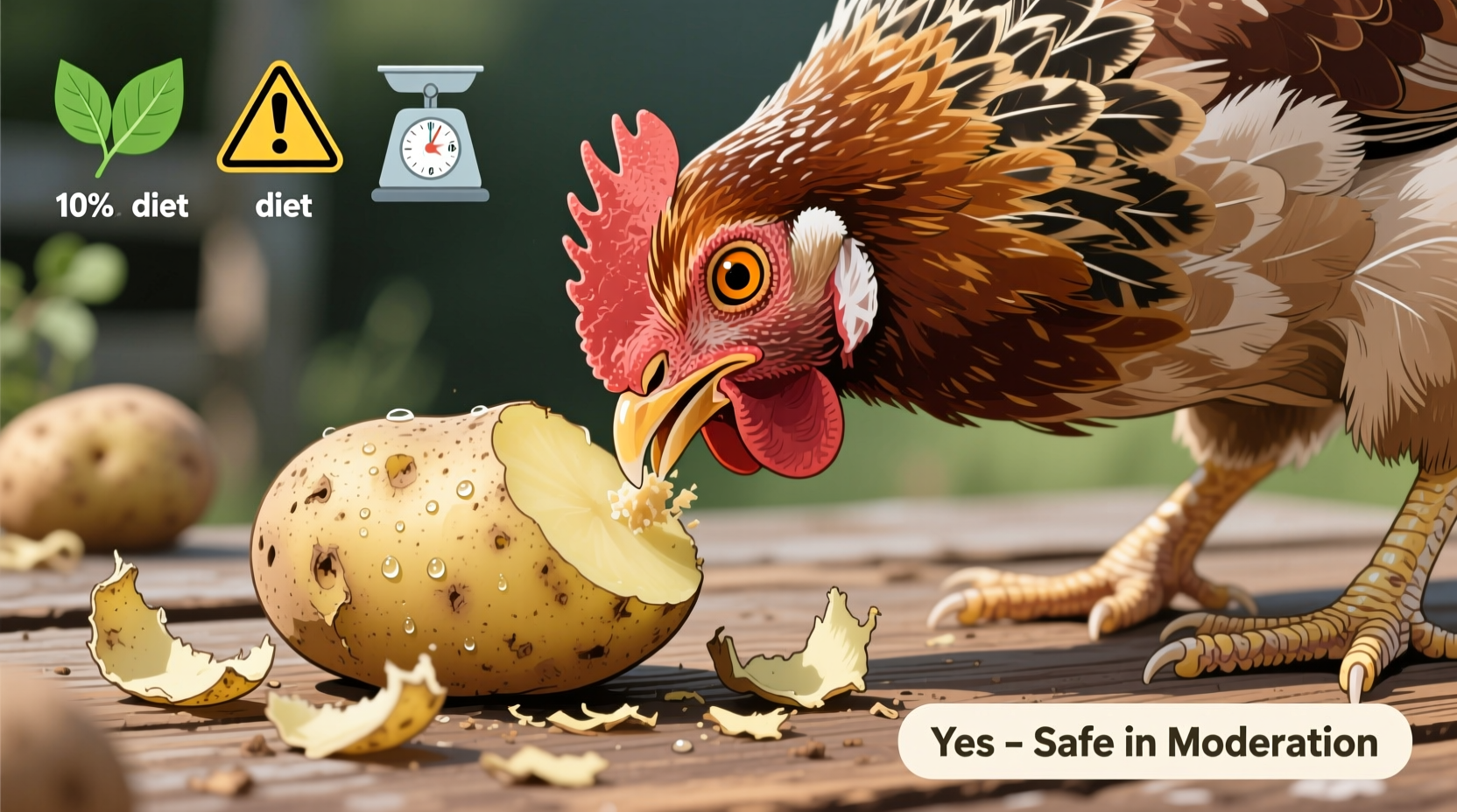 Can Chickens Eat Potato Skins? Safety Guide for Backyard Flocks