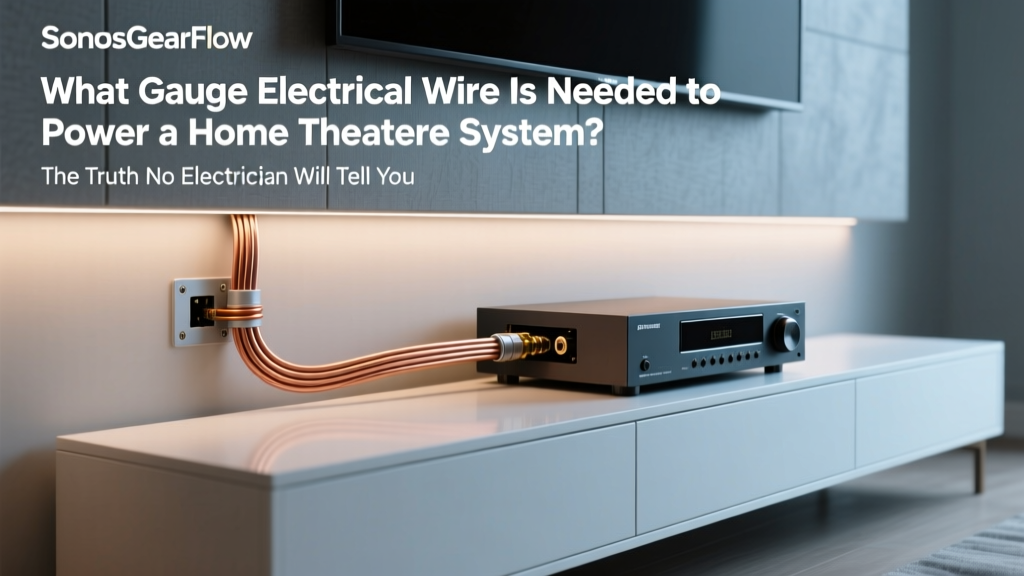 Home Theater Wire Gauge: Avoid Fire Hazards (2026)