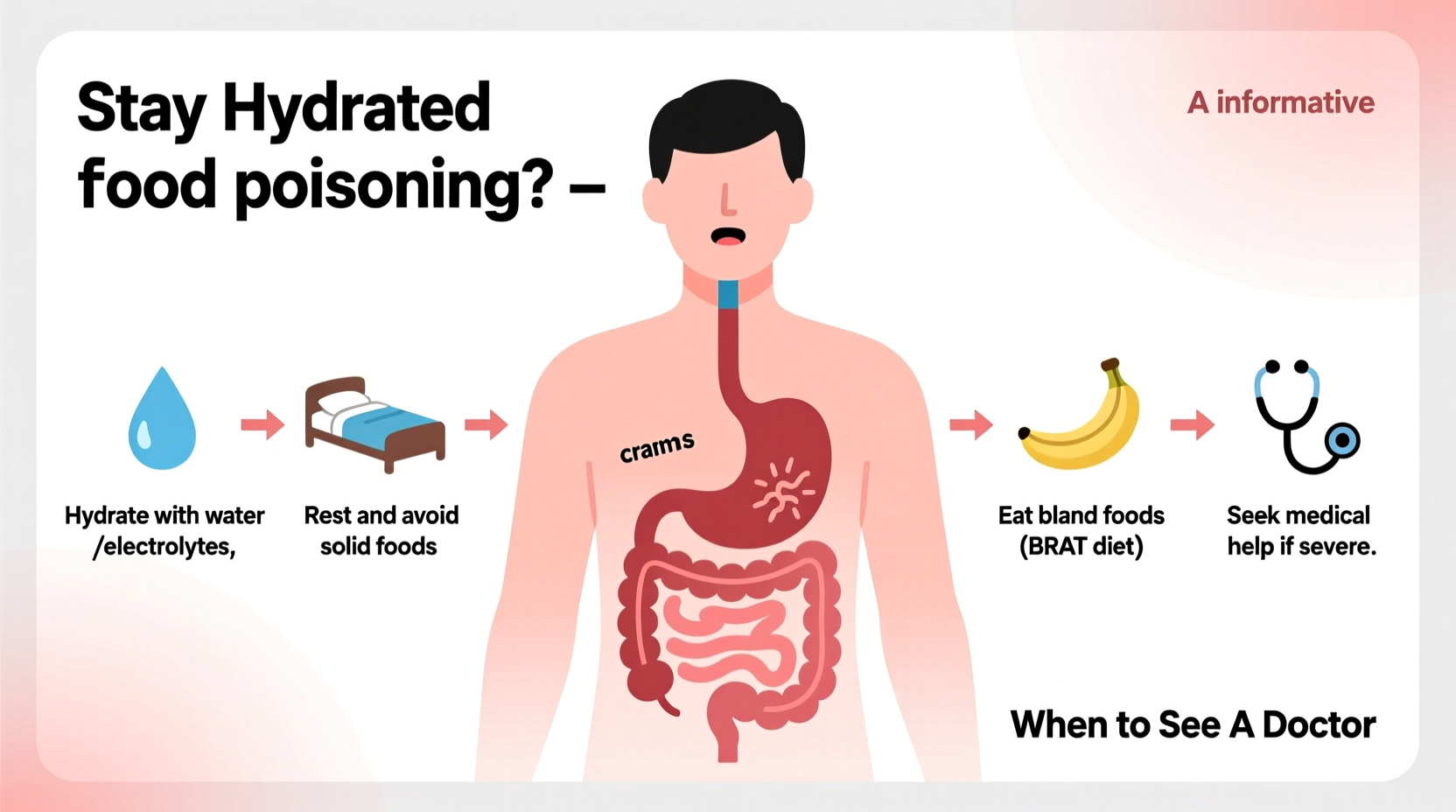 how do you get rid of food poisoning