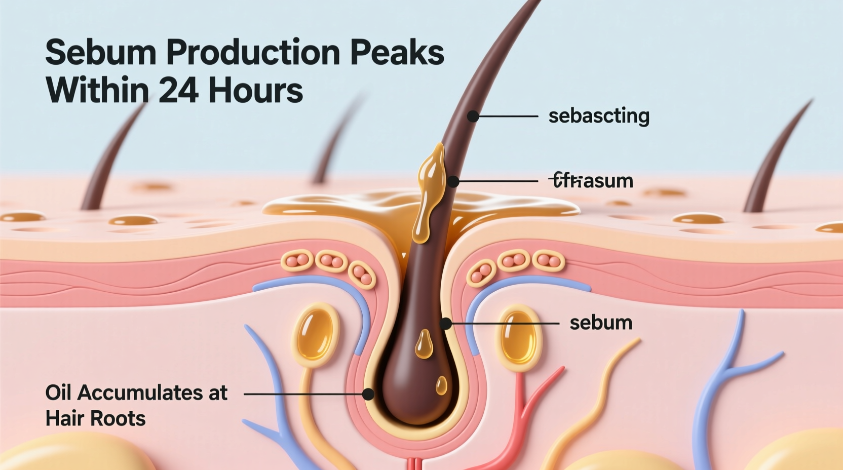 why does my hair get greasy after one day of washing science explained