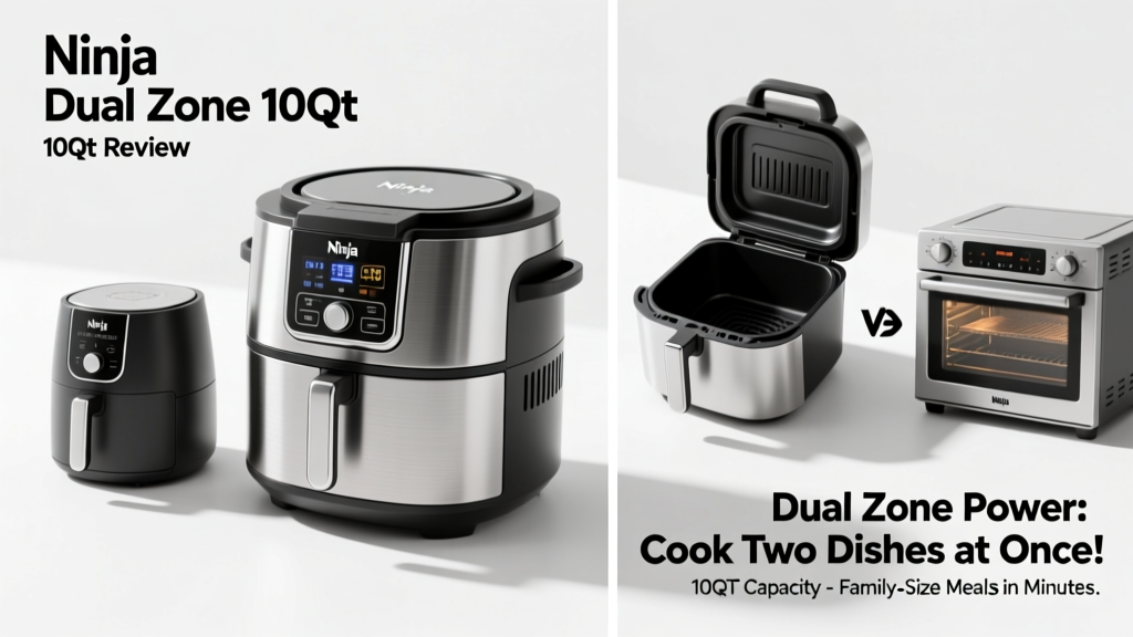Ninja Foodi Dual Zone 10-Qt Review: Worth It?