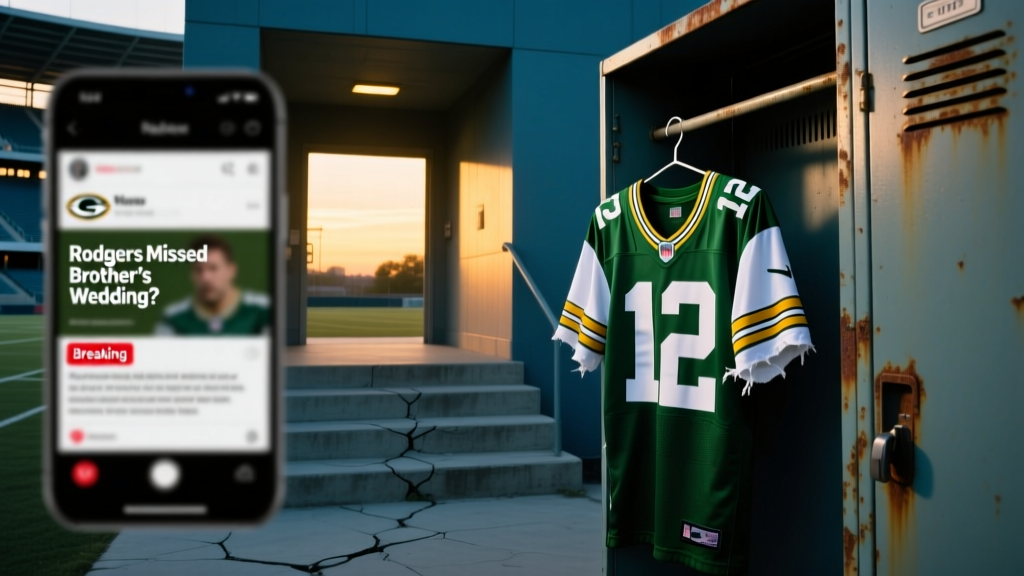 Aaron Rodgers at Brother’s Wedding? Truth Behind Absence