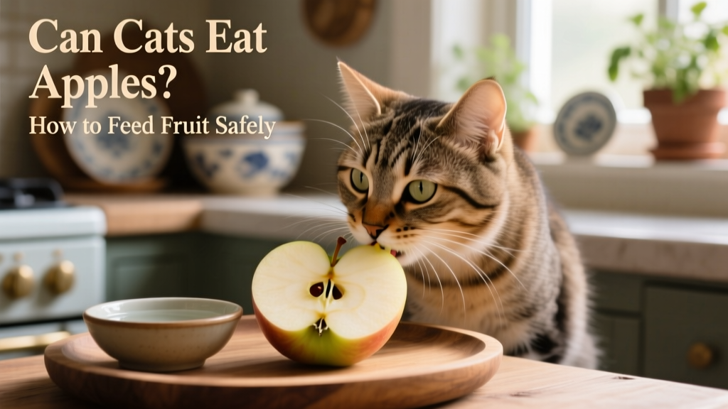 Can Cats Eat Apples? How to Feed the Fruit to Your Cat Safely