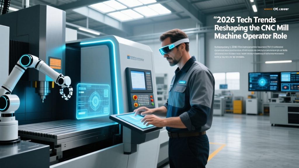 2026 Tech Trends Reshaping the CNC Mill Machine Operator Role
