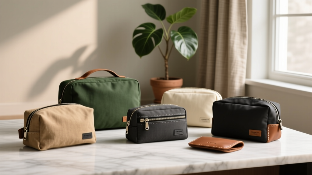 Best Men’s Dopp Kits: Stylish, Sustainable & Smart Picks