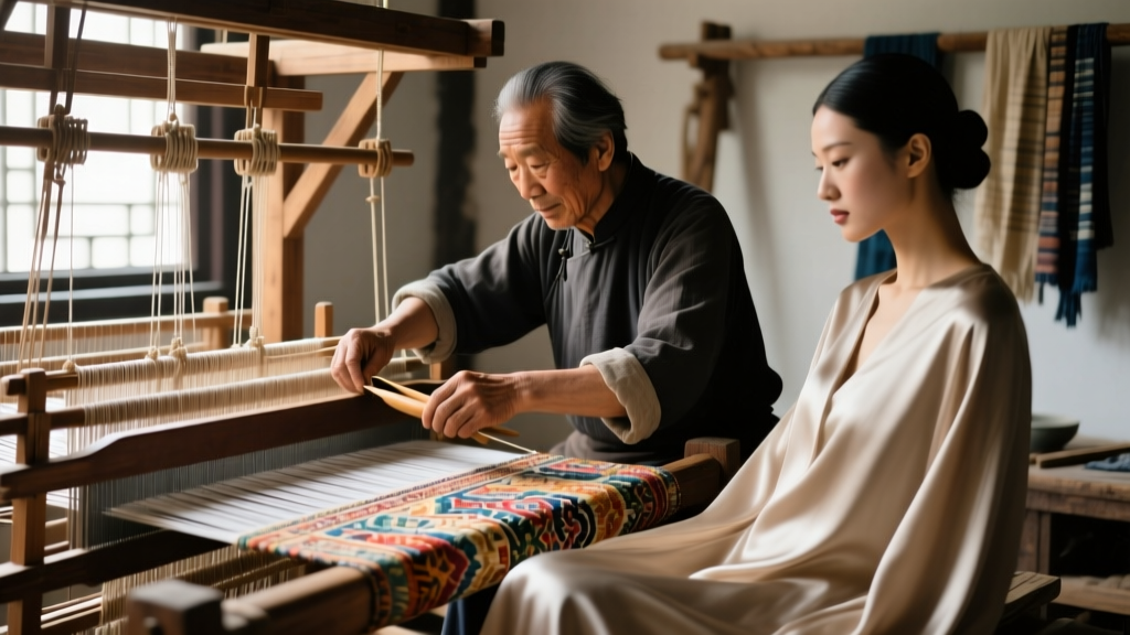 Traditional Chinese Drawlooms and Kesi Weaving in 2026