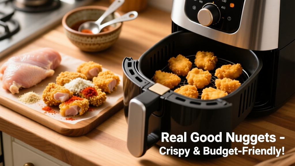 Crispy Air Fryer Nuggets: Juicy & Budget-Friendly
