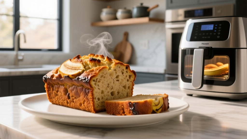Air Fryer Banana Bread: Crispy-Edged, Moist-Centered