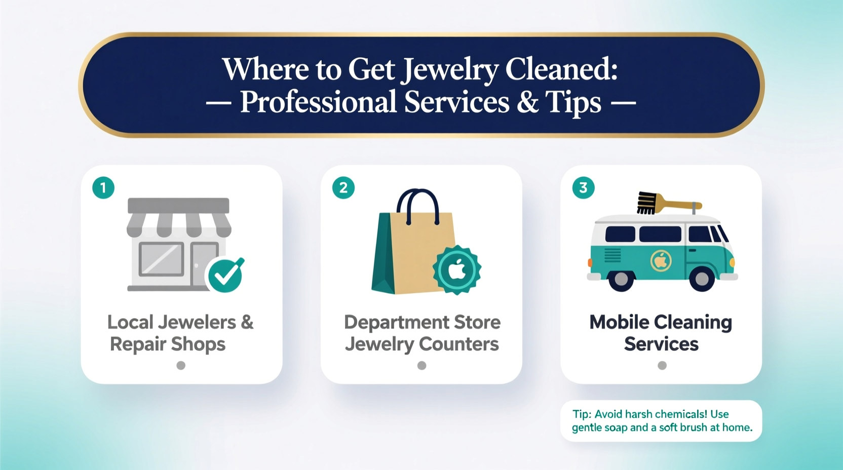 where can i get my jewelry cleaned