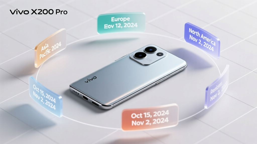 Vivo X200 Pro Launch Dates by Region — Official Calendar