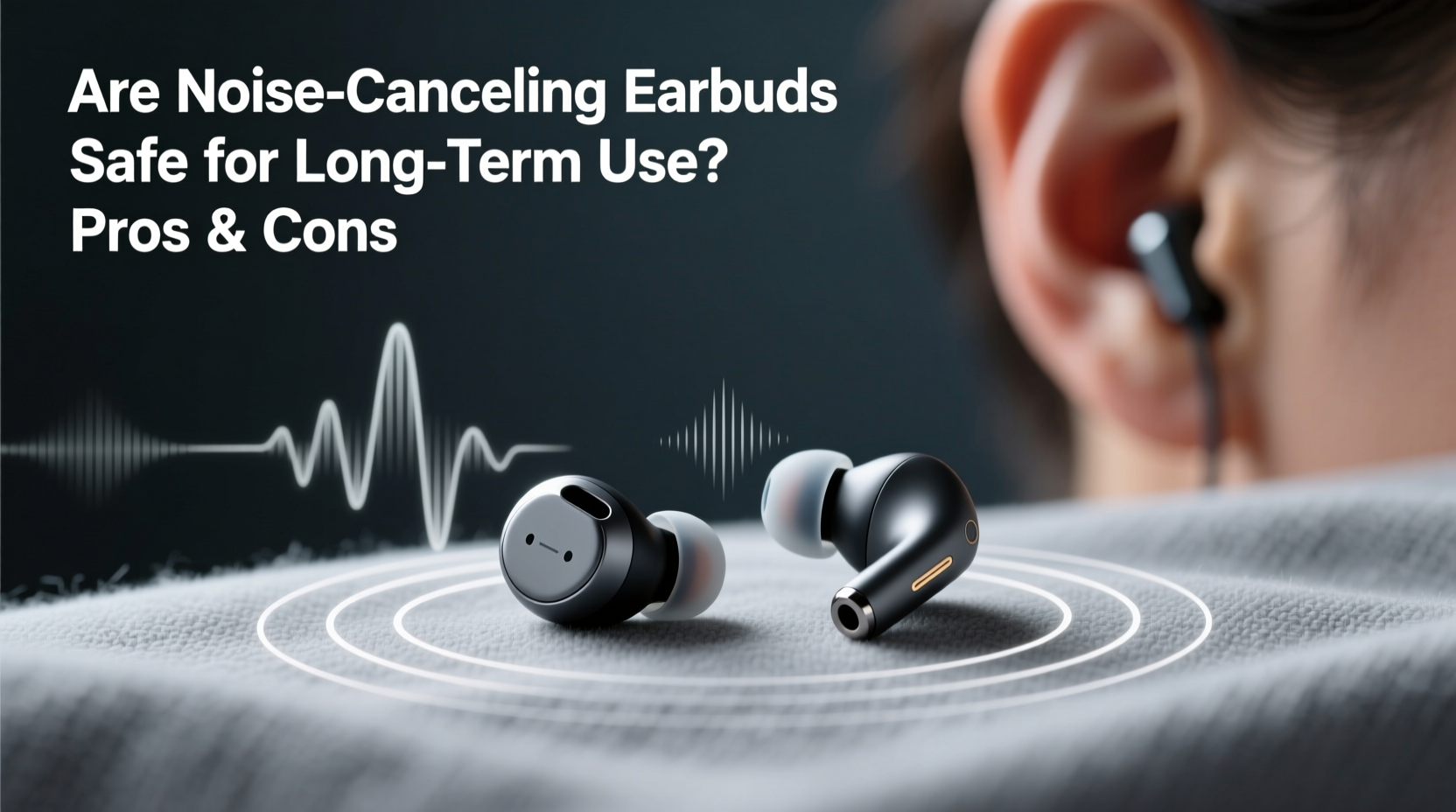 are noise cancelling earbuds safe for long term use pros and cons
