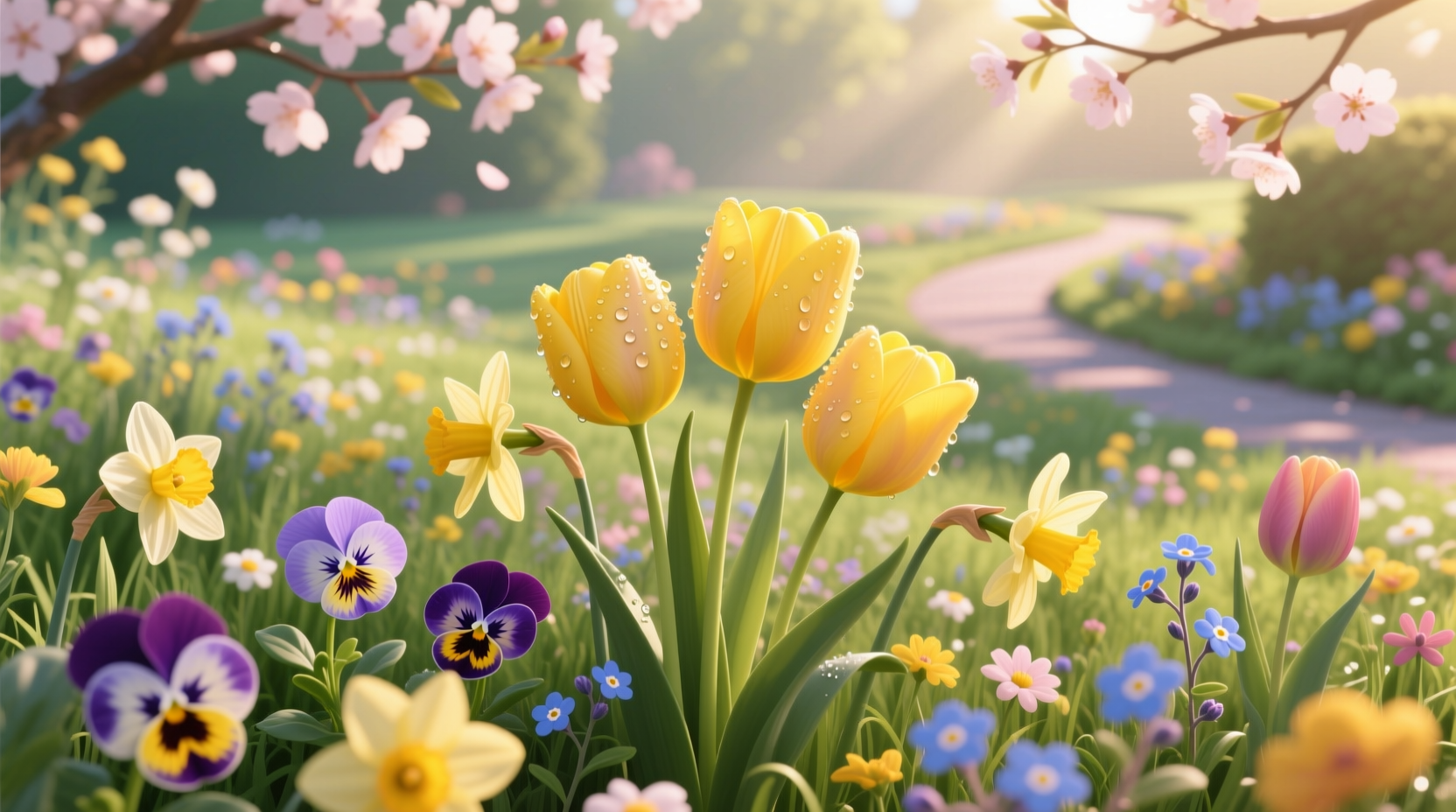 spring annual flowers