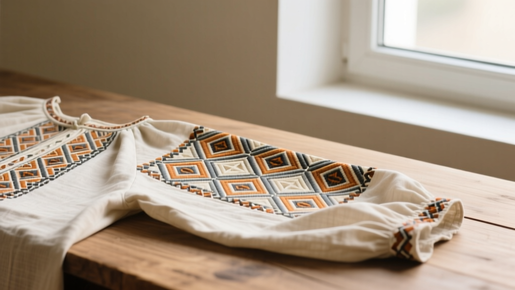 Mastering Romanian Ie Blouse Altita Geometric Patterning 2026