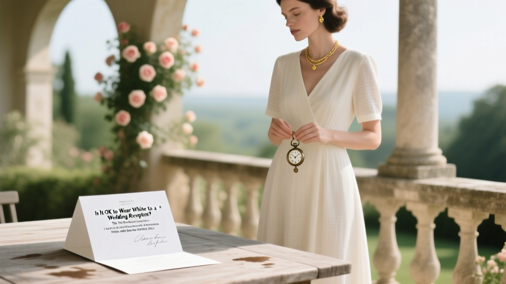 Wear White to Wedding Reception? Context Matters (2026)